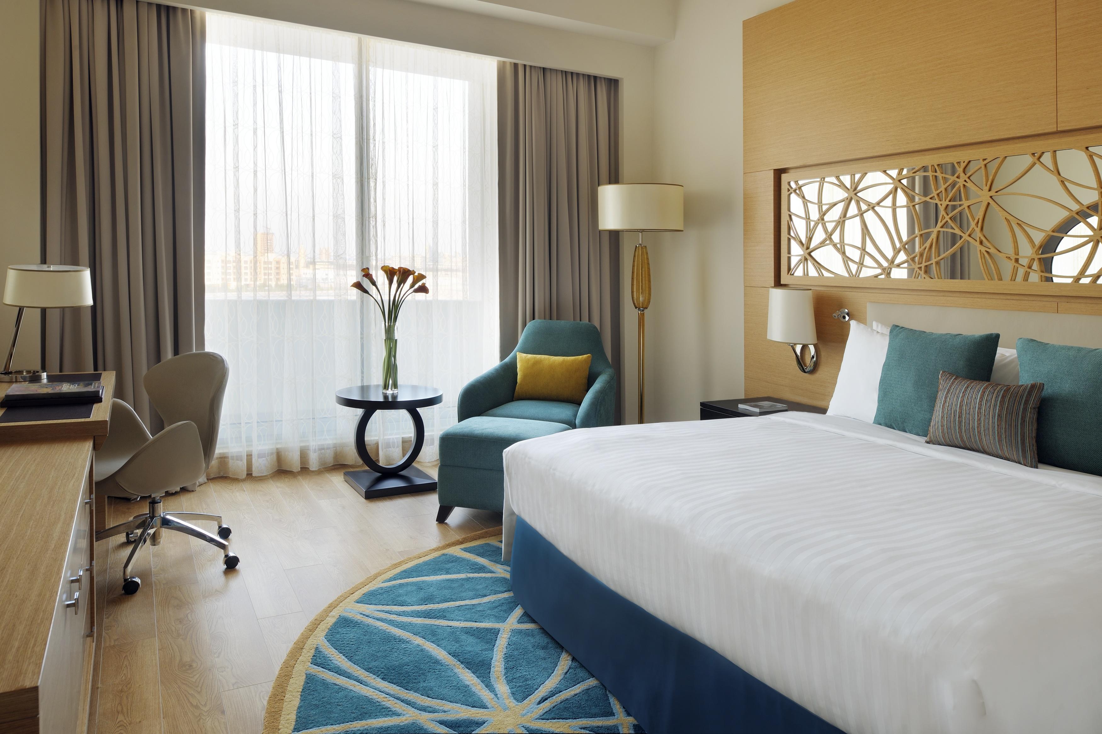 Marriott Executive Apartments Al Jaddaf, Dubaj Exteriér fotografie A room at the hotel