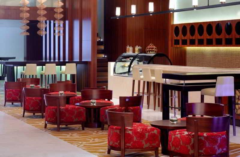 Marriott Executive Apartments Al Jaddaf, Dubaj Exteriér fotografie The lobby