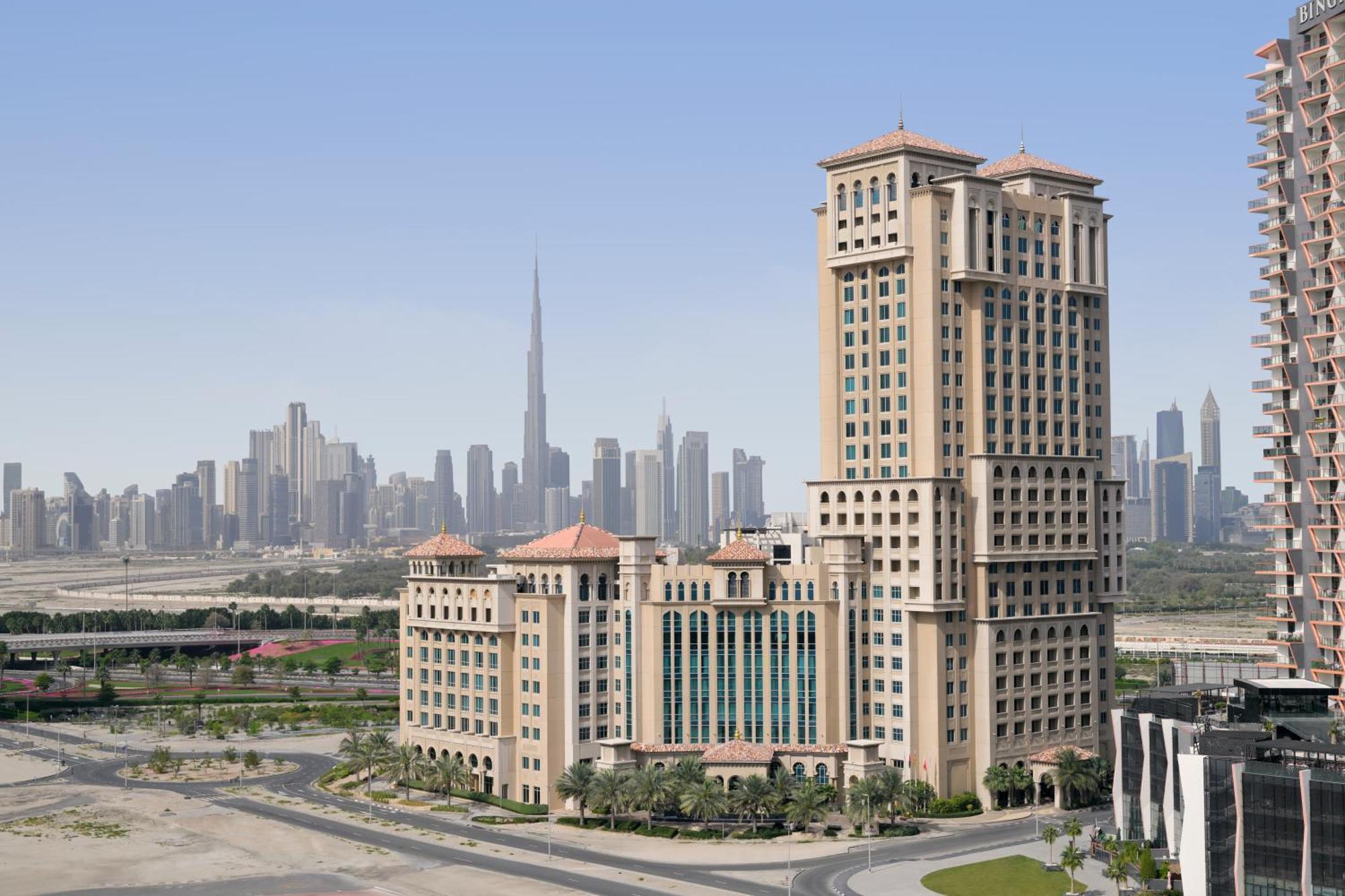 Marriott Executive Apartments Al Jaddaf, Dubaj Exteriér fotografie The Fairmont Dubai