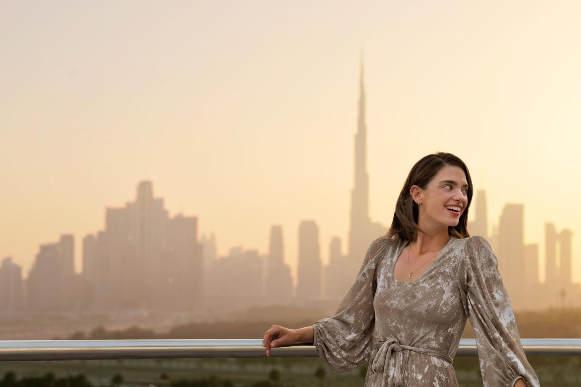 Marriott Executive Apartments Al Jaddaf, Dubaj Exteriér fotografie The Address Downtown Dubai