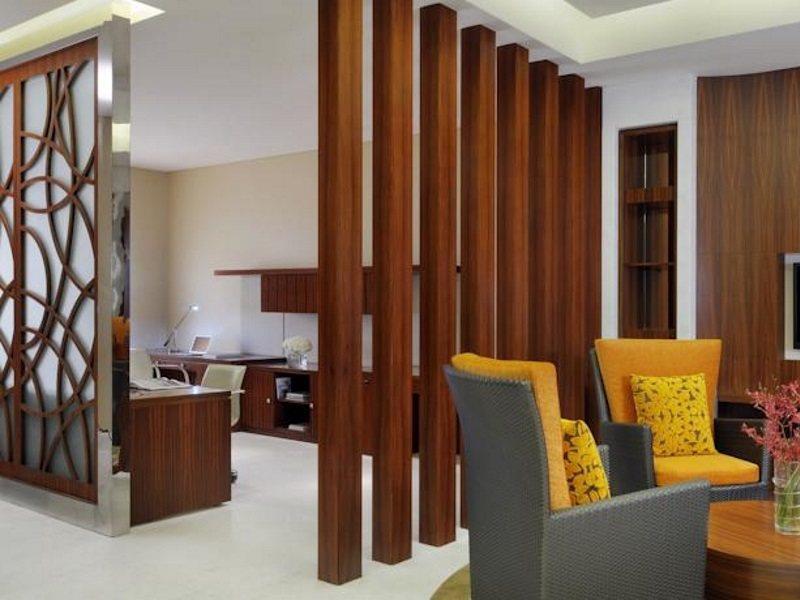 Marriott Executive Apartments Al Jaddaf, Dubaj Exteriér fotografie A room divider